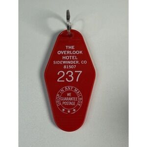 The Shining Overlook Hotel Keychain Room # 237 Doctor Sleep Horror Key Tag Motel